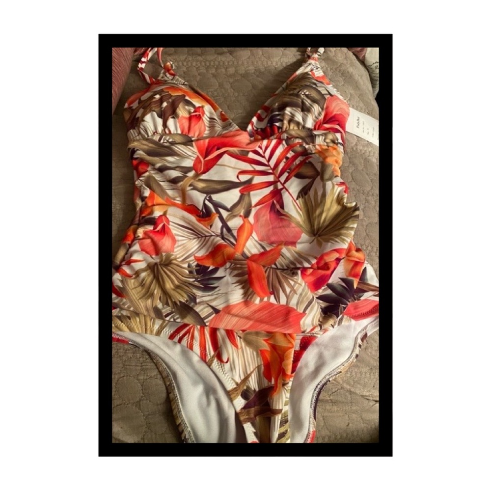 ‼️‼️Clearance-One Piece floral Swimsuit